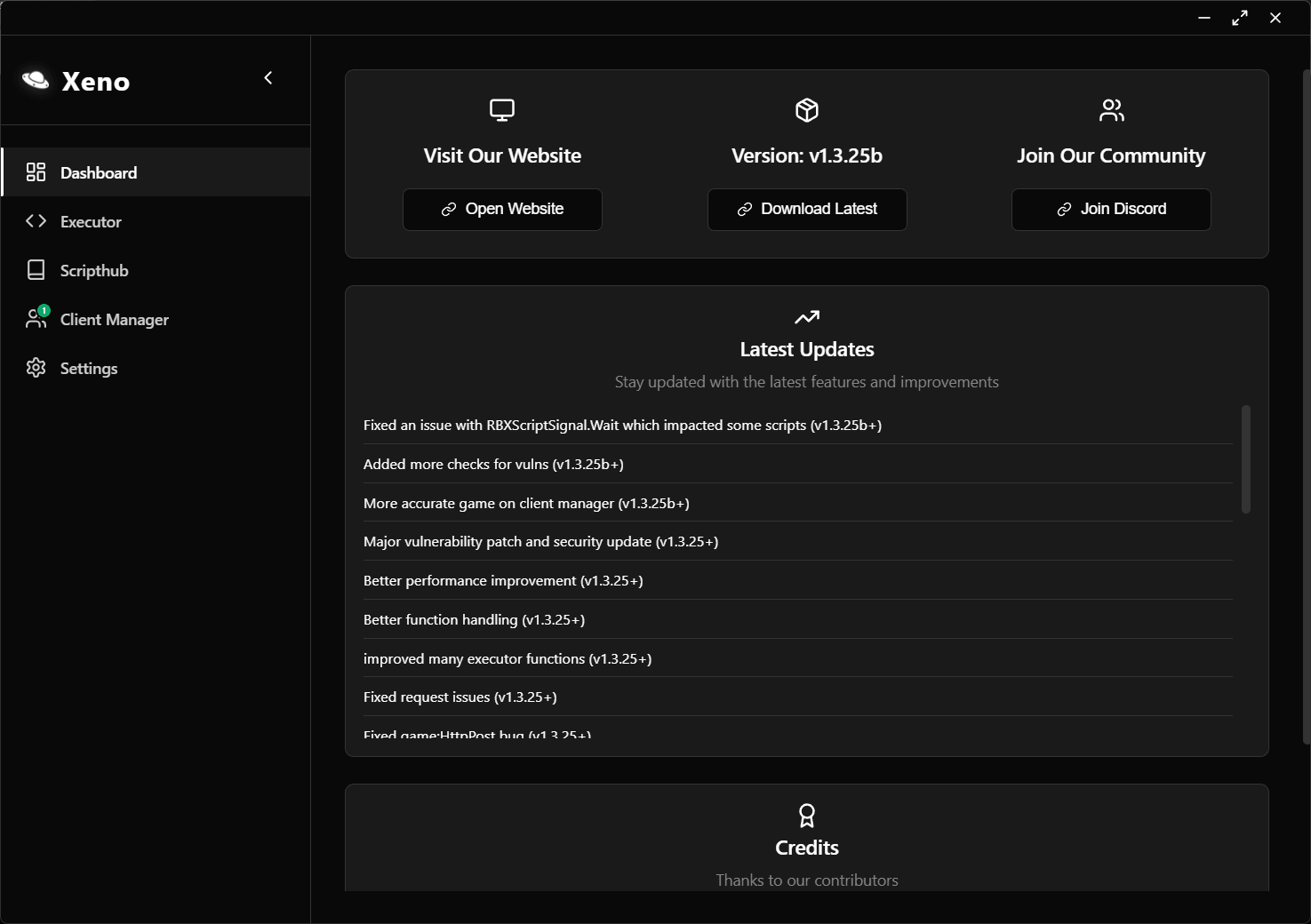 Xeno screenshot 1