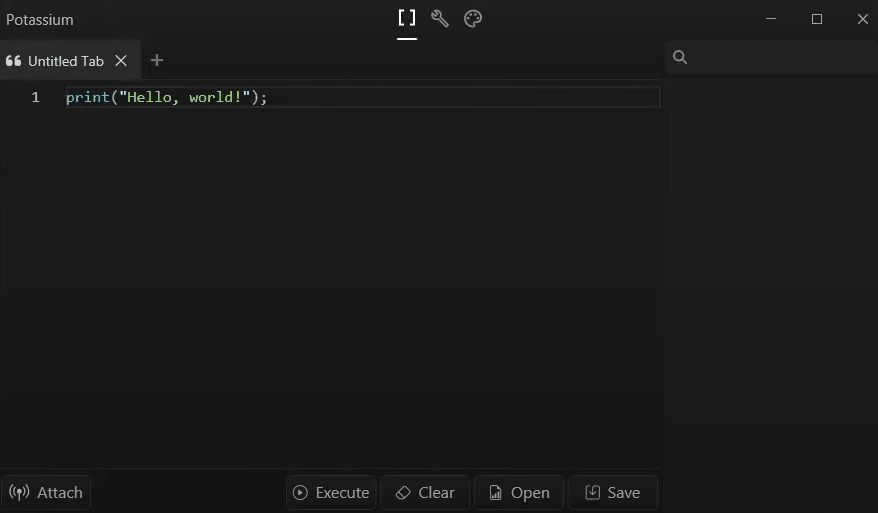 Potassium screenshot 1
